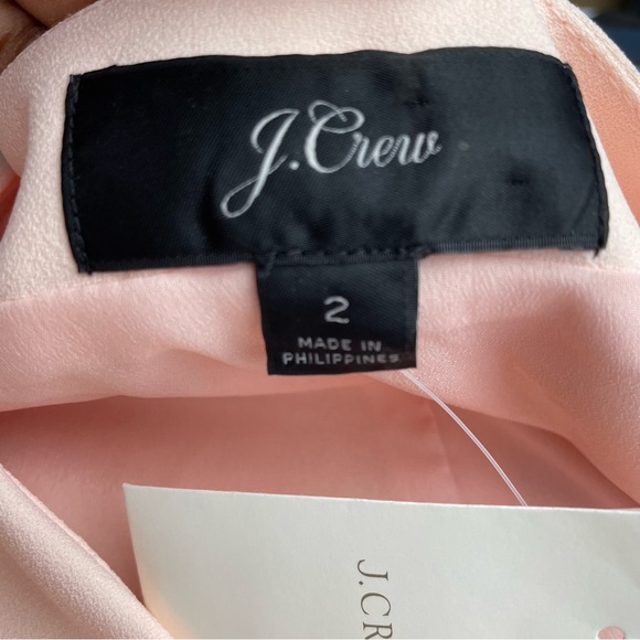 J. Crew Tie Waist Long Sleeve Wrap Dress (Size 2) - Picture 10 of 13